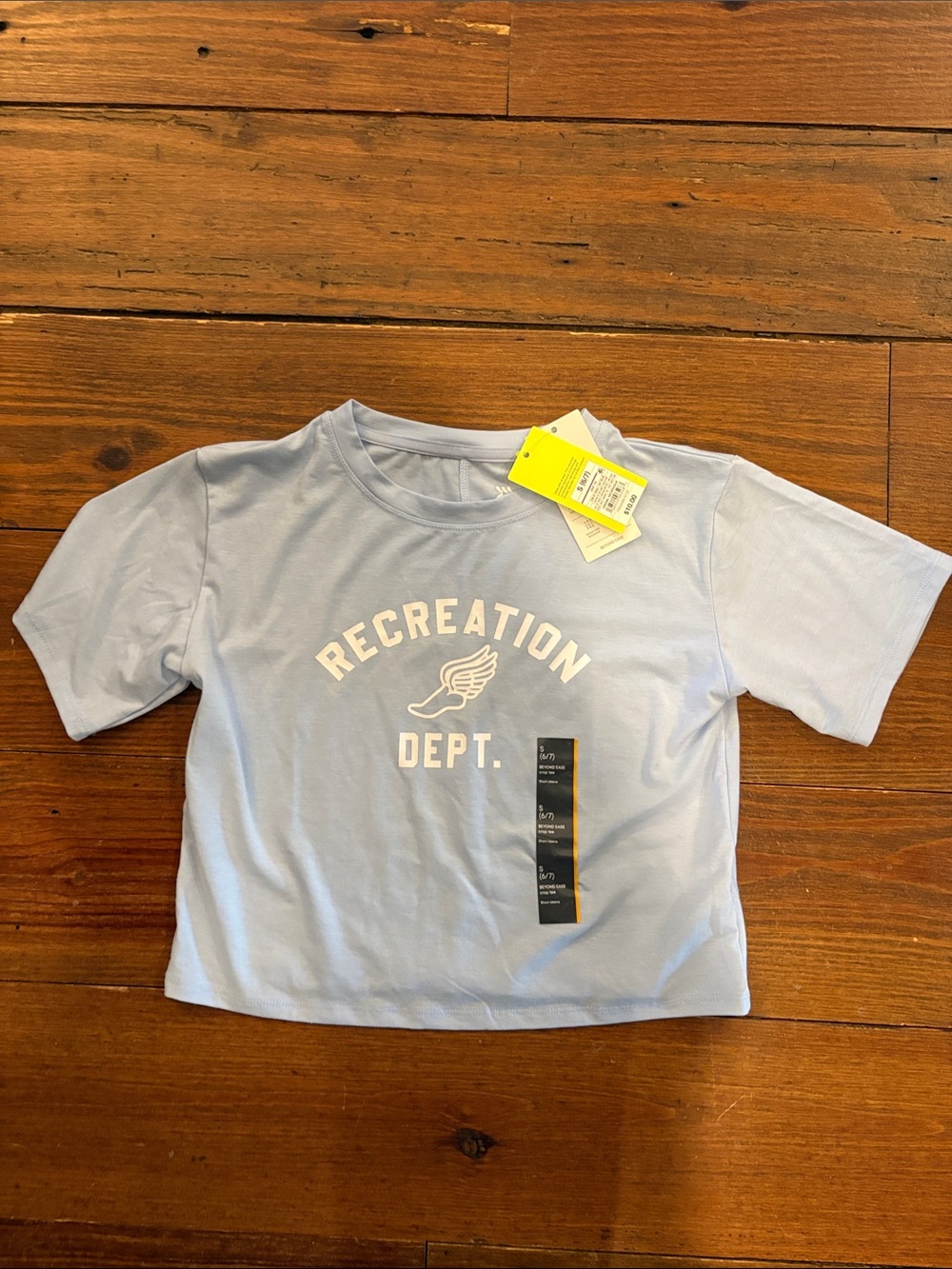 all in motion Light Blue 'Recreation Dept.' Kids Tee